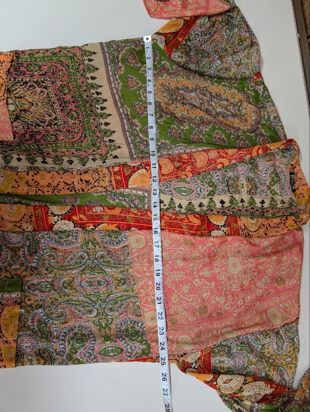 Tolani Boho Patchwork Kimono Duster - Picture 8 of 10